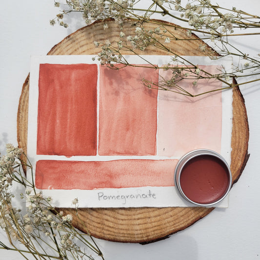 Pomegranate | 15 Gram Tin Handmade Watercolor