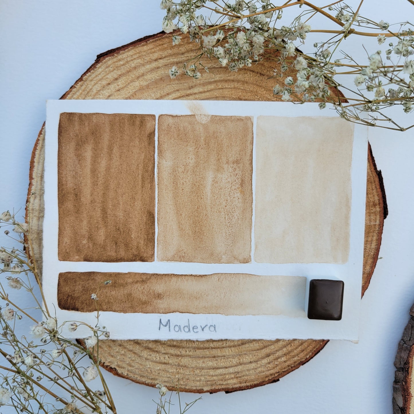 Madera | Half Pan Watercolor