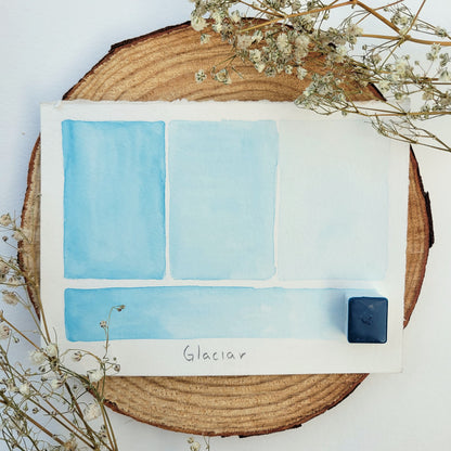 Blues - 4 Watercolor Travel Palette