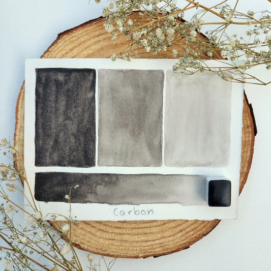 Carbon | Half Pan Watercolor